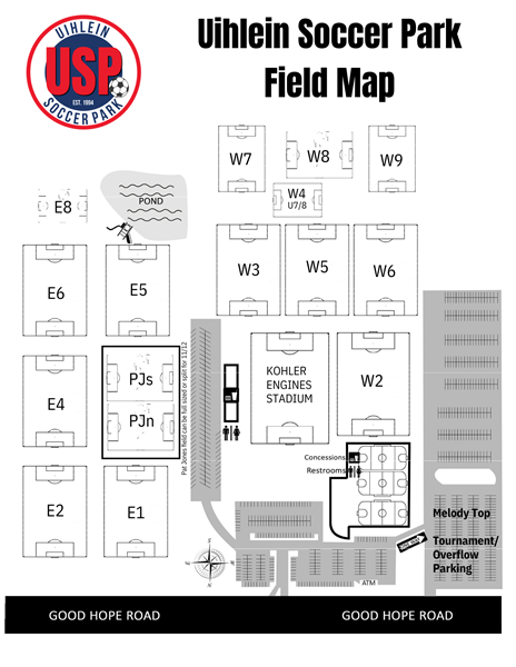 Uihlein Soccer Park Map Uihleinsoccerpark |